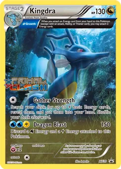 XY Black Star Promos Kingdra Pokémon card